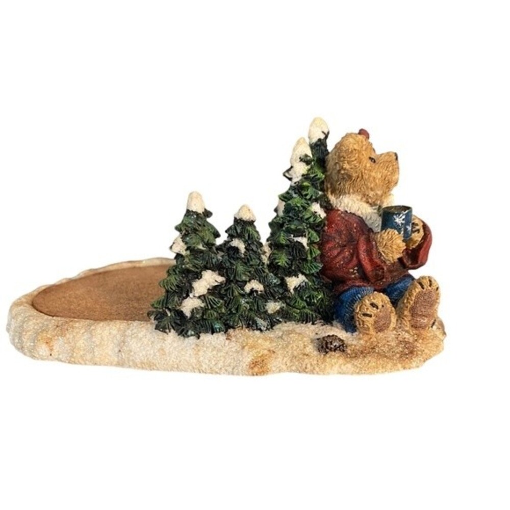 Christmas Bear Coaster Vintage Boyd’s Collection LTD